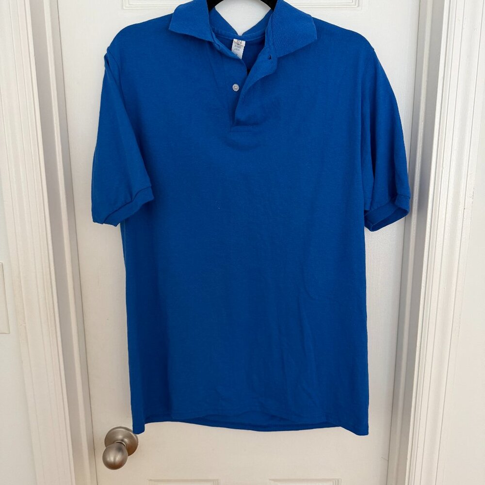 Blue Mens Polo, M